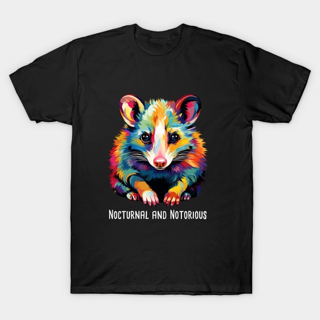 Opossum T-Shirt by aphian